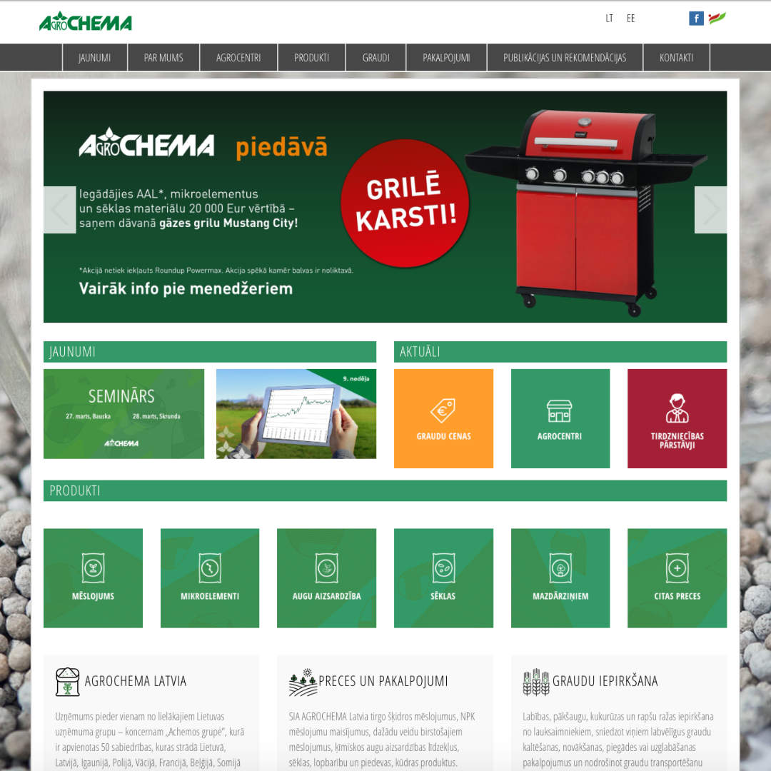 Agrochema Website